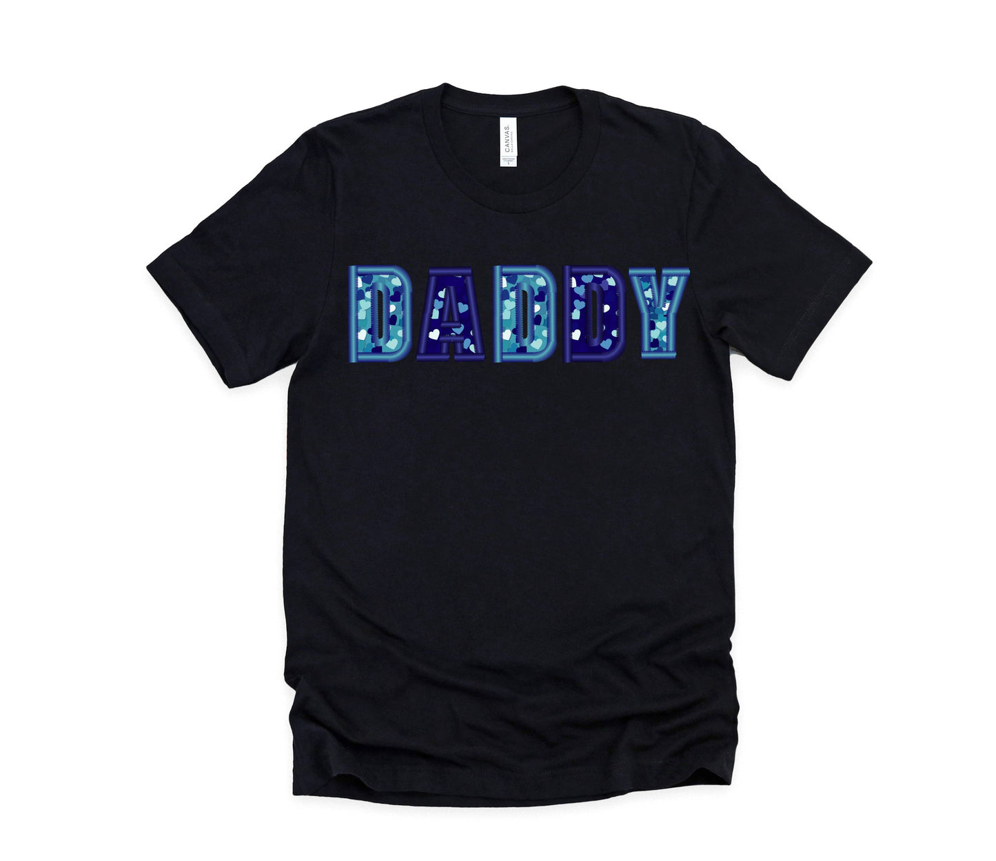 ( MAMA DADDY MINI ) Black T-Shirt