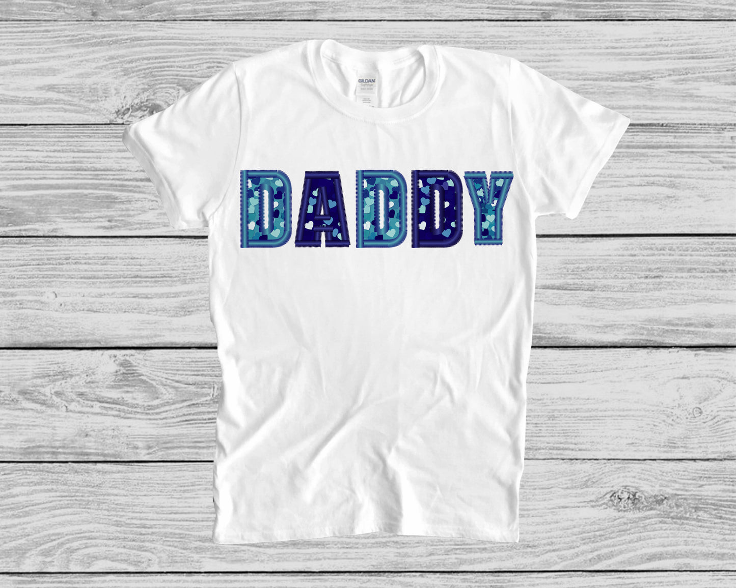 ( MAMA DADDY MINI ) White T-Shirt