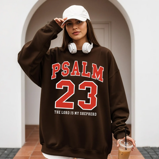 Psalm 23 Sweatshirt – The Lord is My Shepherd