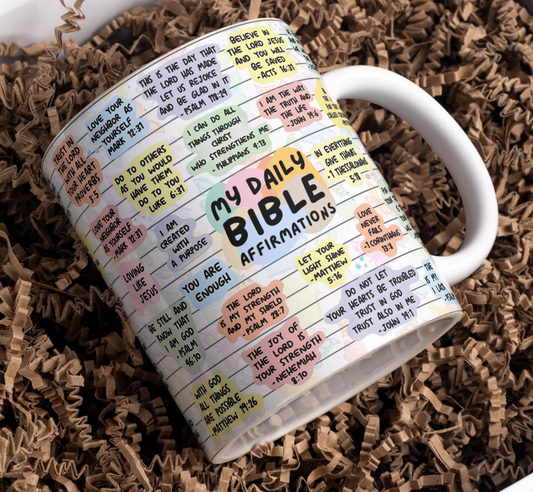 Daily Bible Affirmations Mug