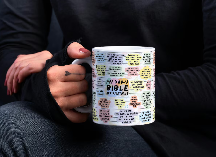 Daily Bible Affirmations Mug