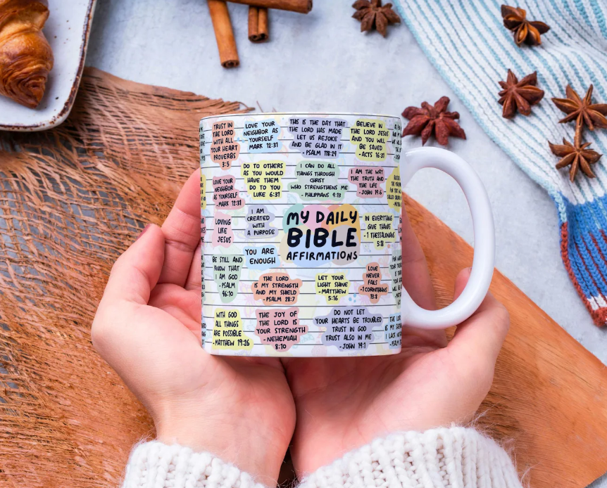 Daily Bible Affirmations Mug