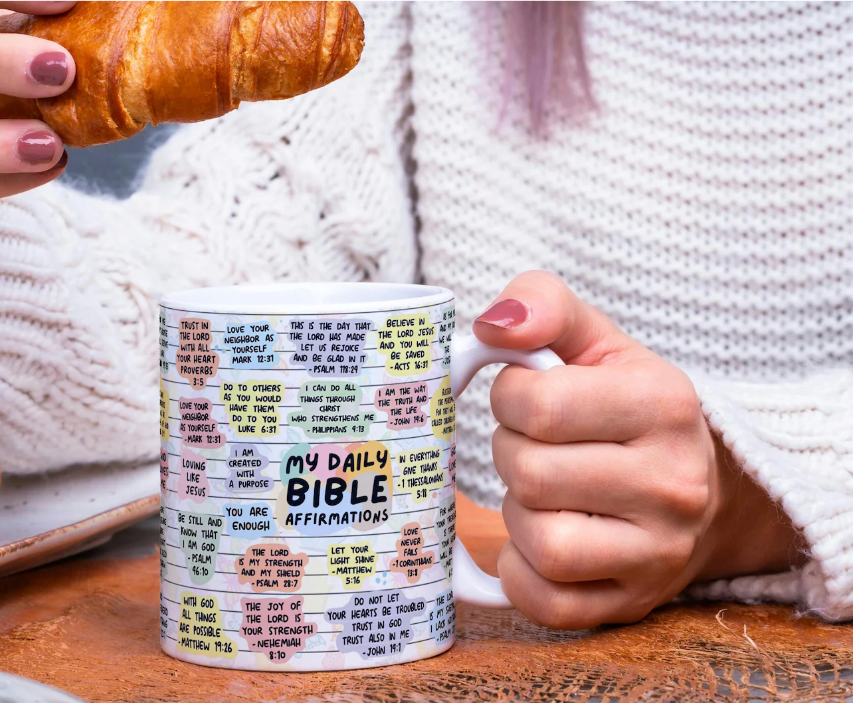 Daily Bible Affirmations Mug