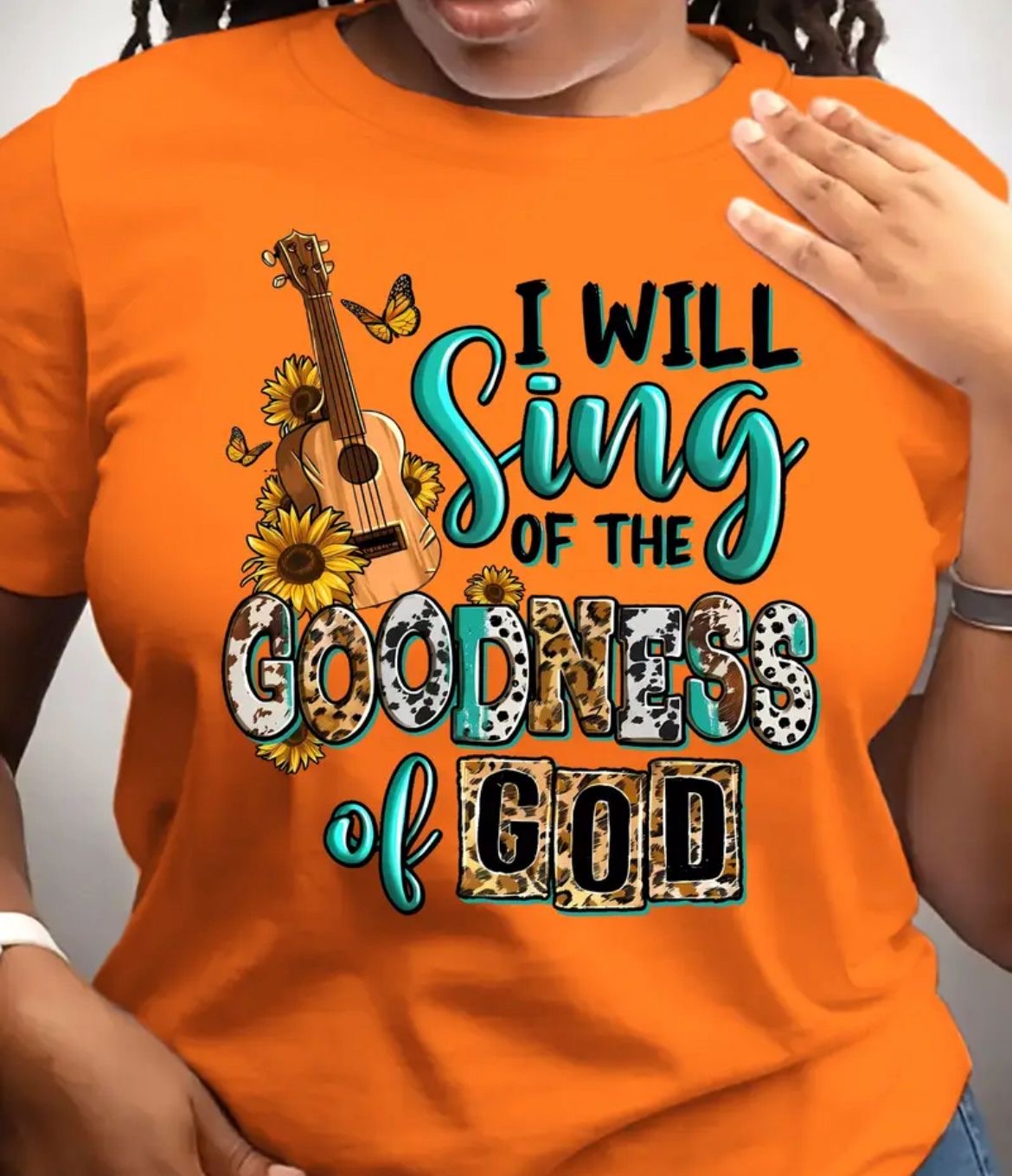 "Sing of the Goodness" Graphic Praise Tee