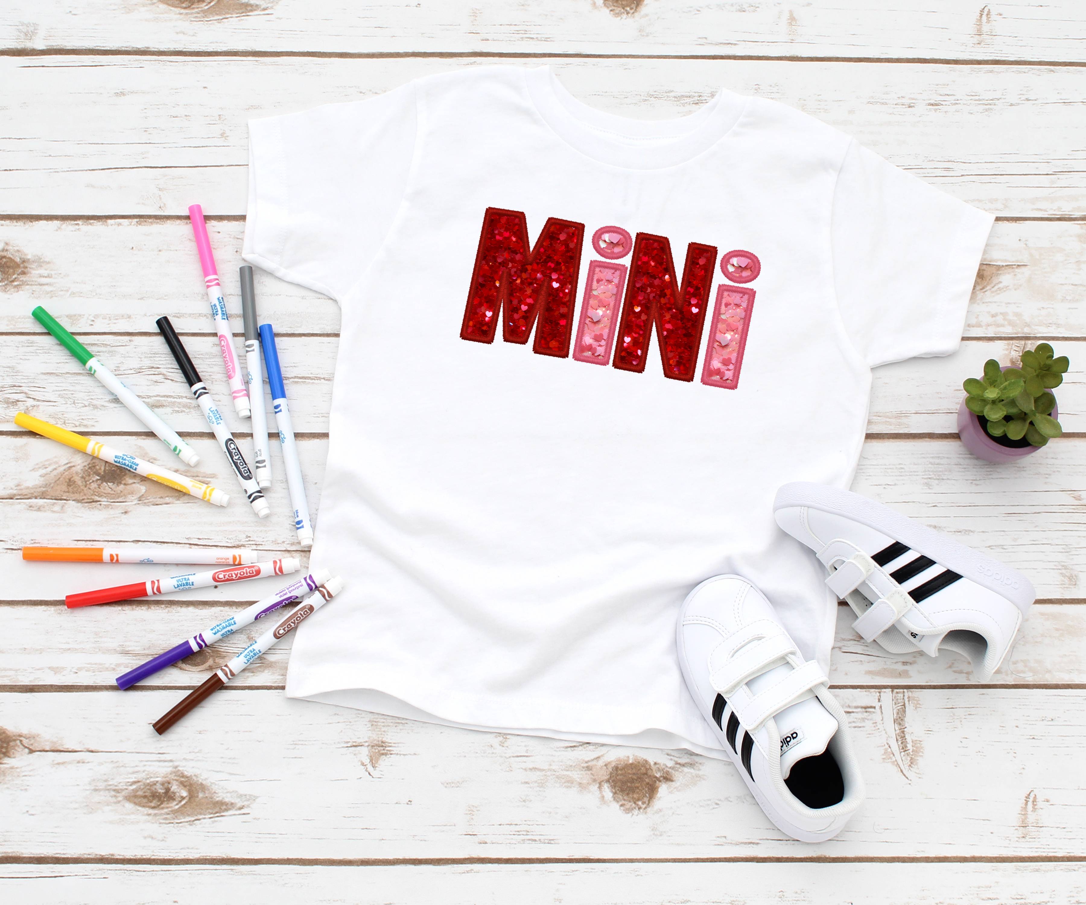 ( MAMA DADDY MINI ) White T-Shirt