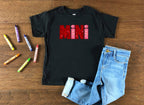 ( MAMA DADDY MINI ) Black T-Shirt