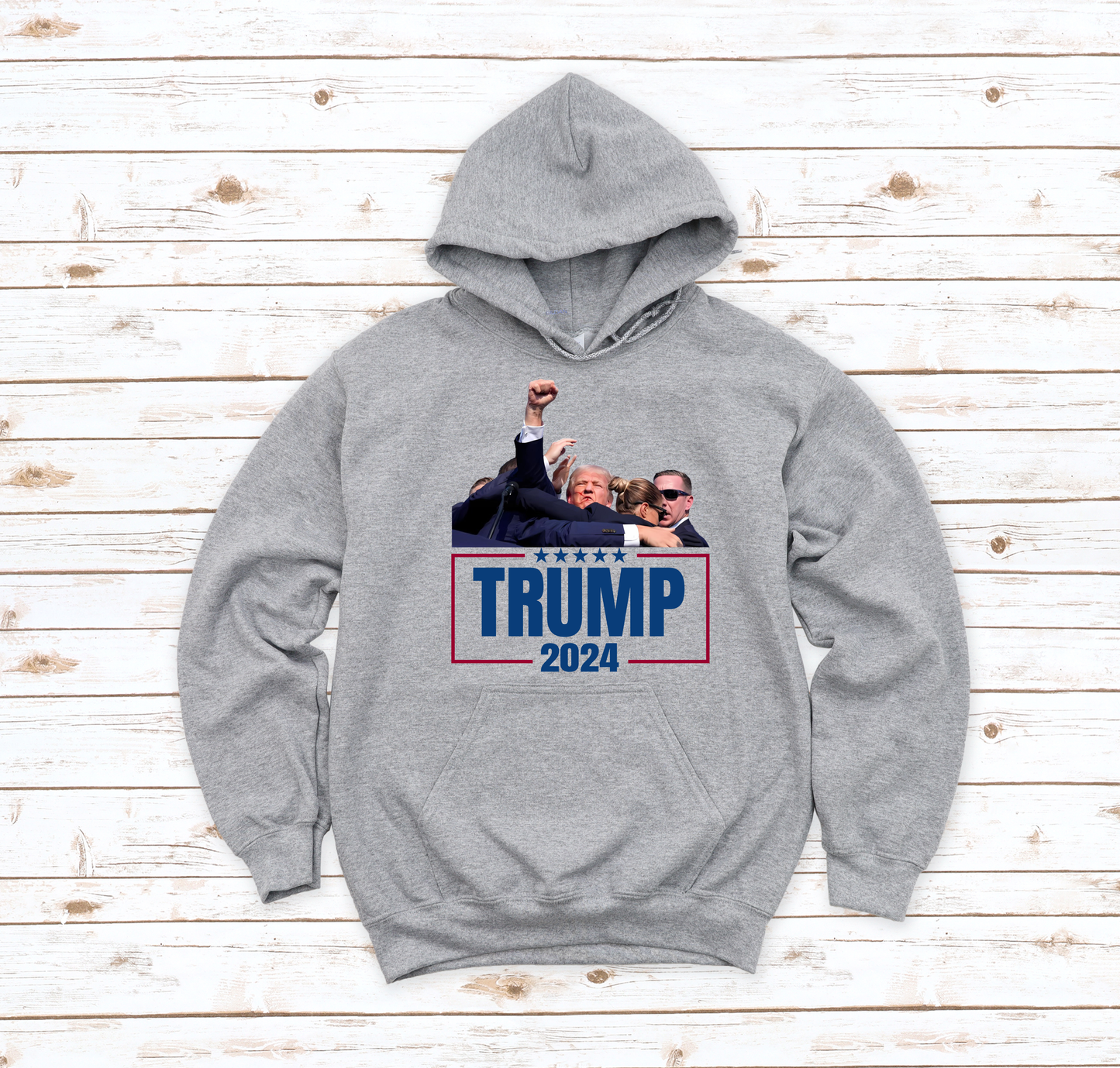 TRUMP 2024 Hoody (GRAY)