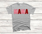 ( MAMA DADDY MINI ) Grey T-Shirt