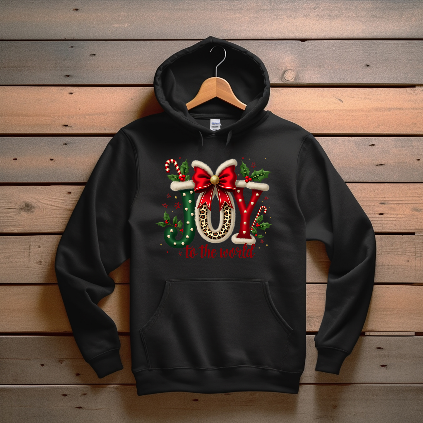 Joy to the World Christmas Collection – Hoodies, Crewnecks, Mugs & Glass Tumbler