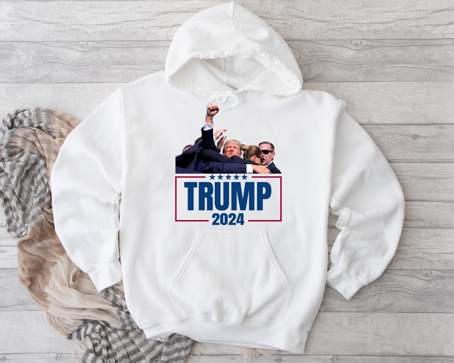 TRUMP 2024 Hoody (White)