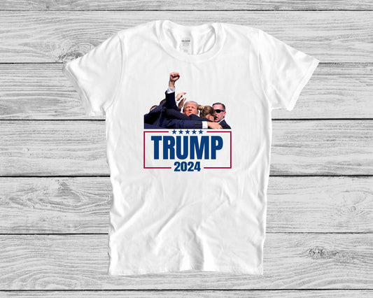 TRUMP 2024 Shirts (WHITE)